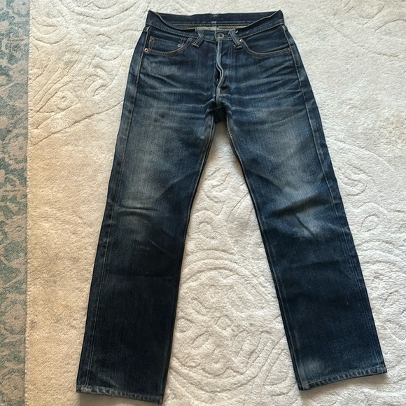 *Cannot Find since move 😭* IRON HEART Jeans Selvedge DENIM JAPAN W:28 Inseam:28 - Picture 2 of 7